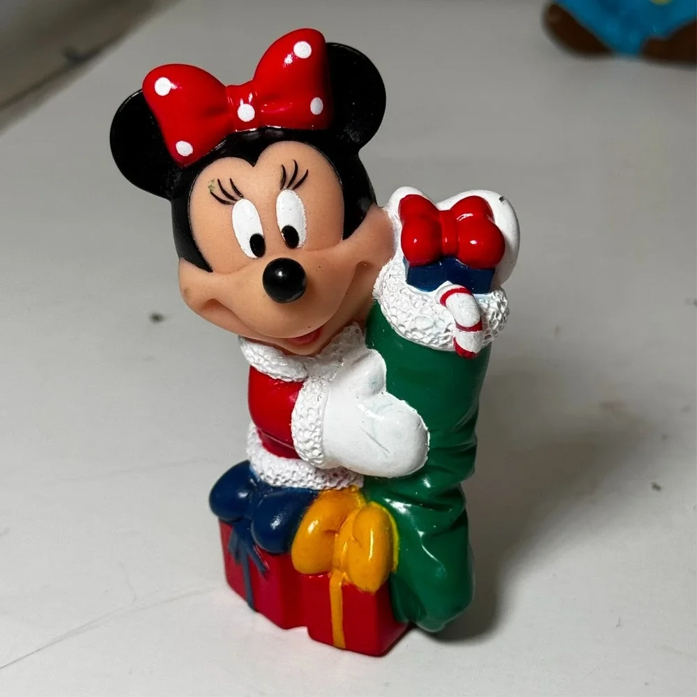 9 Disney's Mickey Mouse EZ Light Illuminated Ornaments Minnie, Donald Duck,Pluto